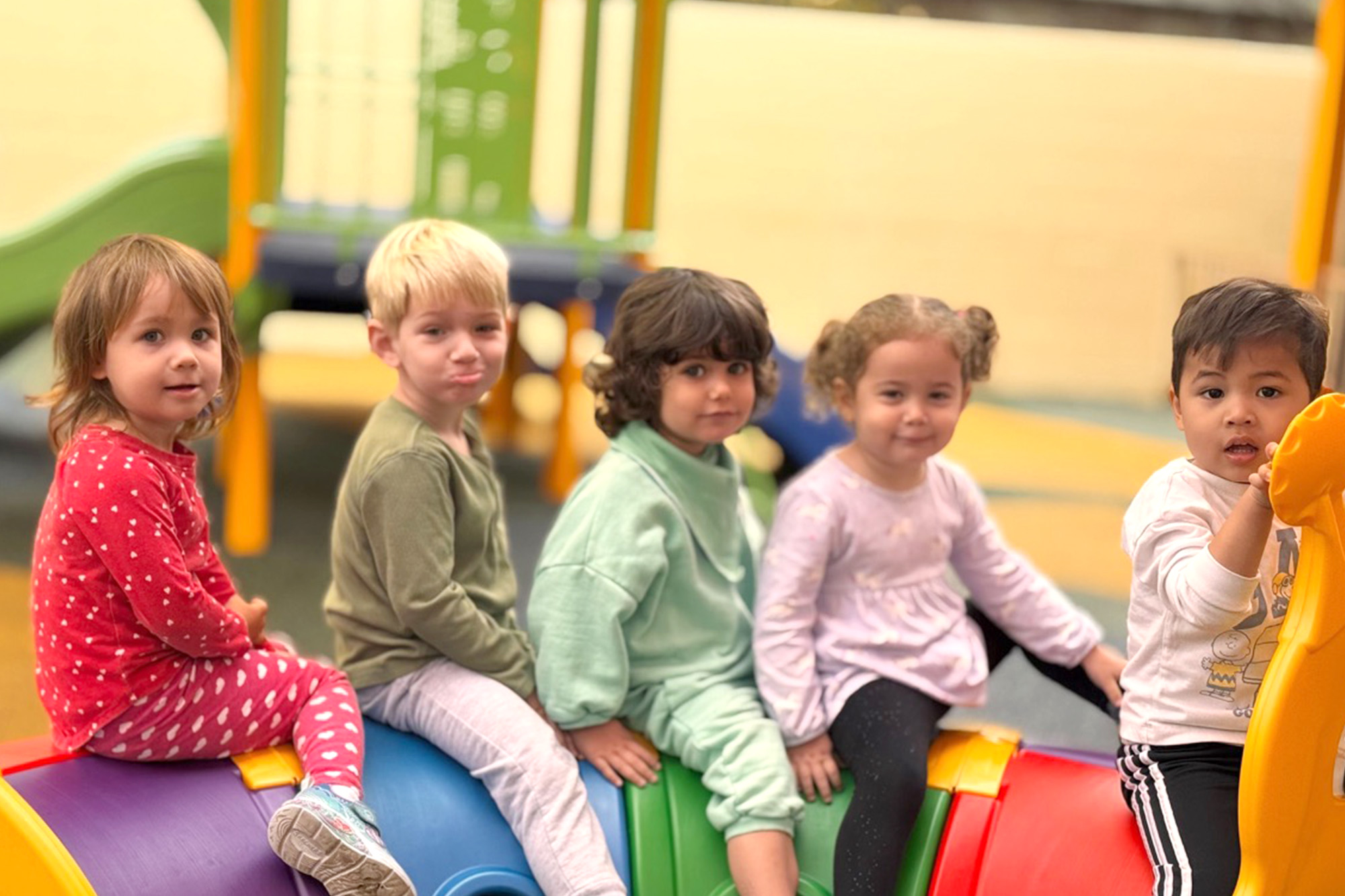 Children learning and playing at a Junior Kindergarten in Aliso Viejo