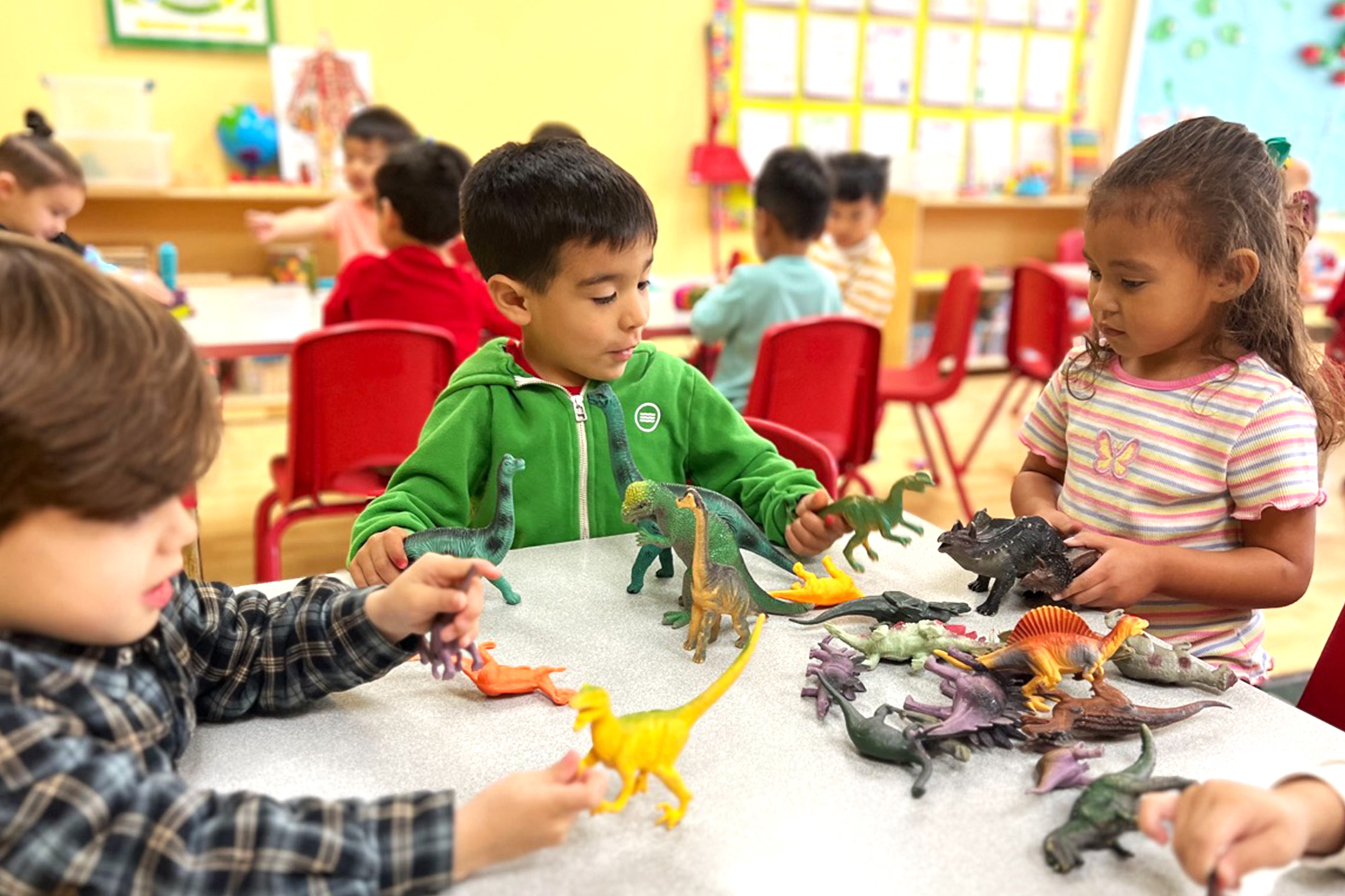 Classroom activities at Pre Kindergarten Aliso Viejo