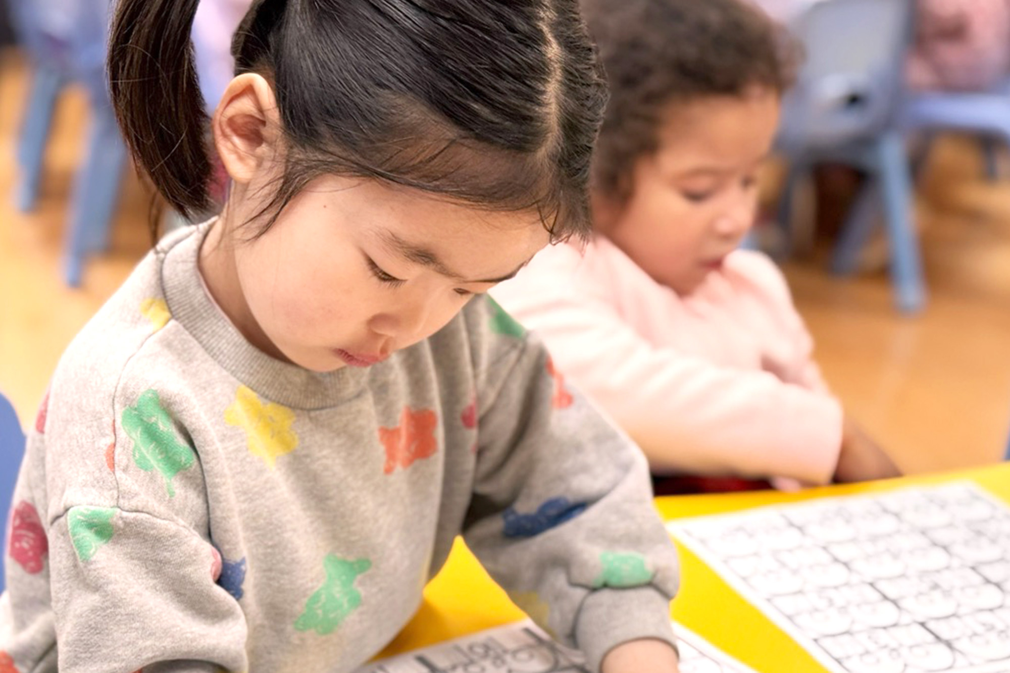 Art and craft activity in Pre-Kindergarten in Laguna Hills Preschoo