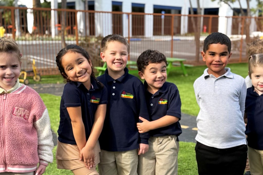 Outdoor learning in Kindergarten Program Ages: 5 years in Laguna Hills Preschool