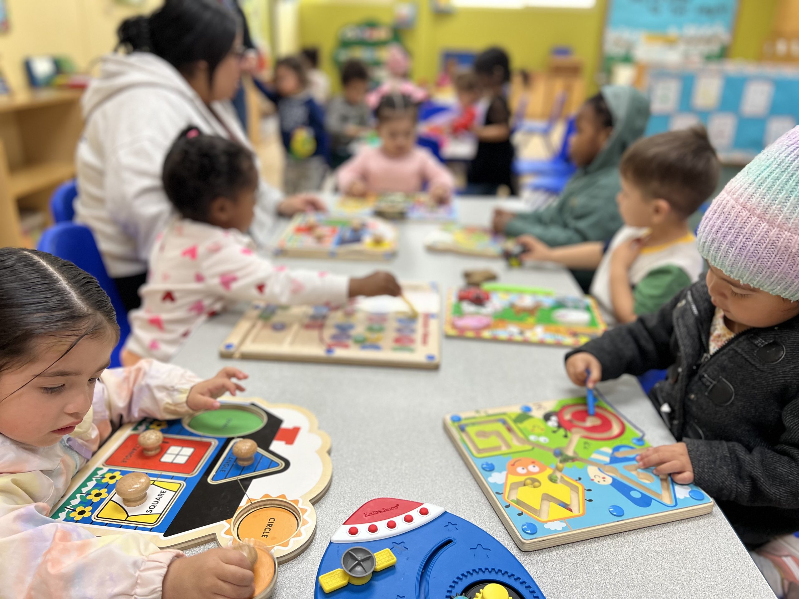Art and craft activity in Pre-Kindergarten in Laguna Hills Preschoo